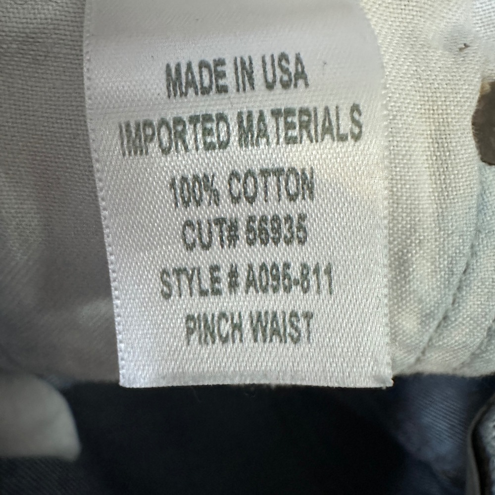 AGOLDE Pinch Waist High Rise Straight Leg Jeans Blue Cotton A095-811 Size 25 - Picture 6 of 10
